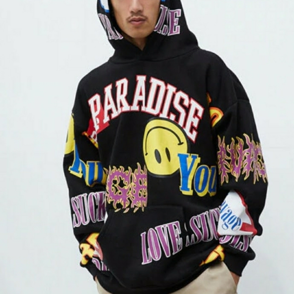 PacSun Sticker Slap Hoodie